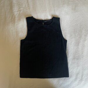 Brandy Melville black ribbed tank